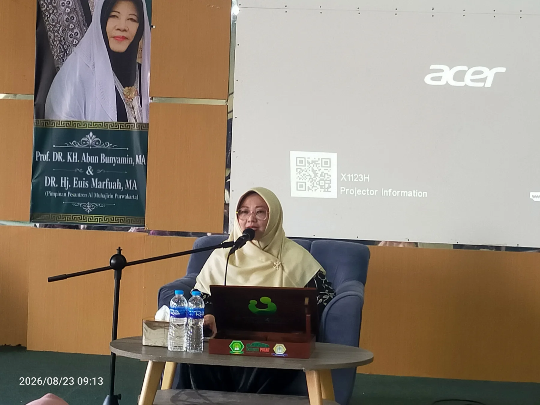Pengajian dan Penjengukan Santri Al-Muhajirin Pusat: Ketua Yayasan Paparkan Prestasi, Program Pendidikan, dan Penguatan Santri di Era Teknologi