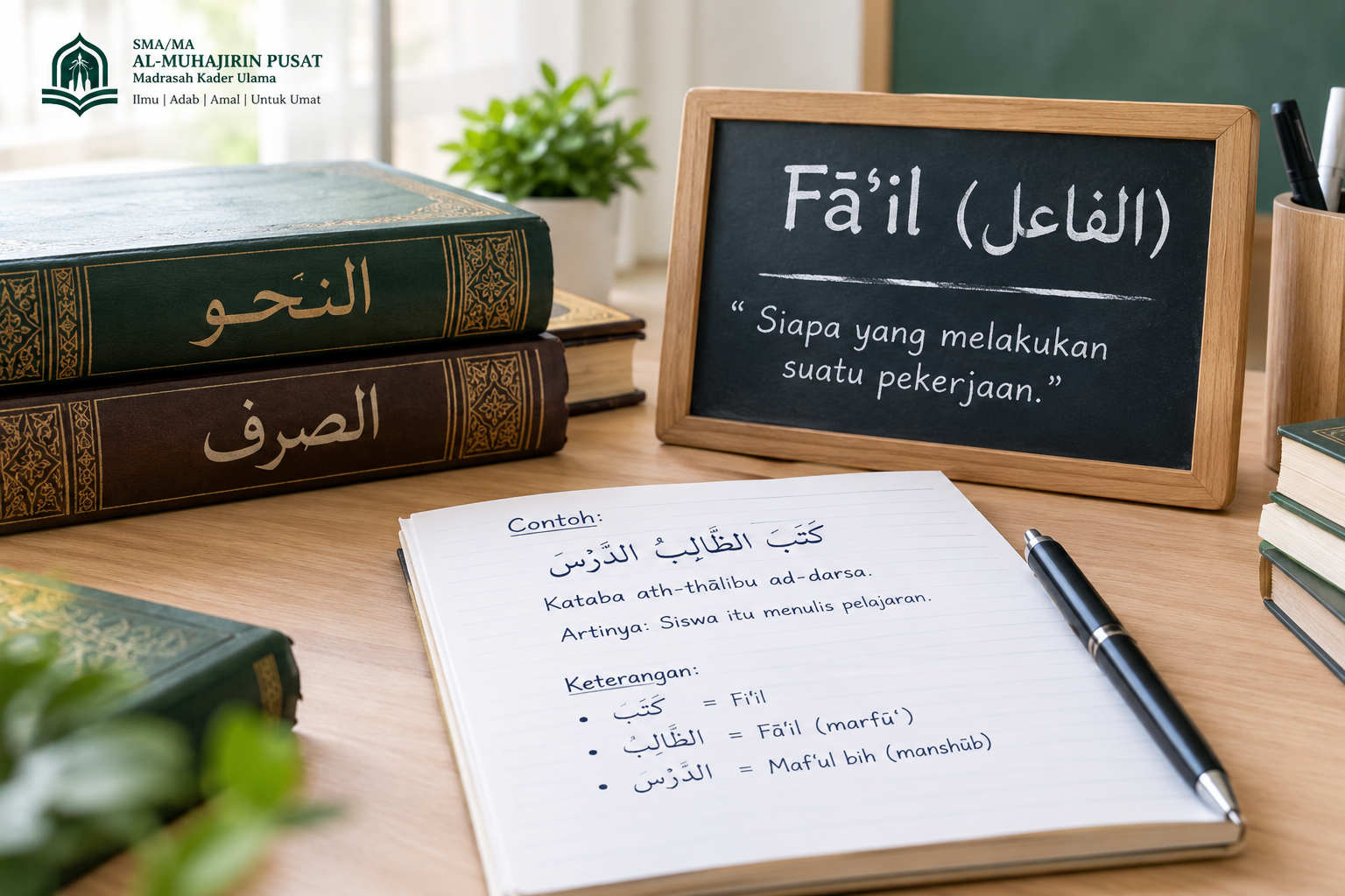 Mengenal Fā‘il (الفاعل): Siapa Pelaku dalam Kalimat Bahasa Arab